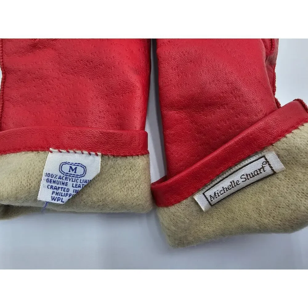 6 Pairs of Vintage Women's Gloves - Leather/Fabric Size 6/6.5/M - Picture 9 of 13